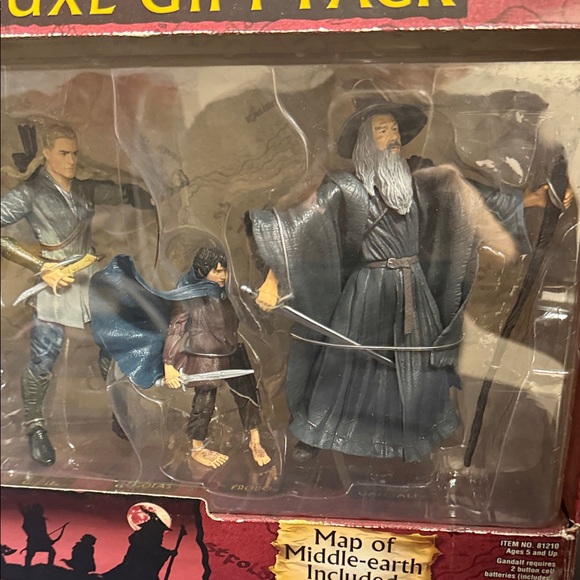 The Lord of the Rings action figures -Deluxe Gift Pack- new